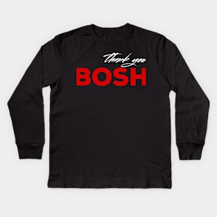 Thank you boshy Kids Long Sleeve T-Shirt